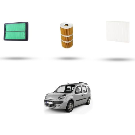 Kit tagliando 3 filtri compatibile con Renault Koleos II  1.6 DCI 96kw dal 2016 (1/5)