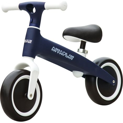 Draisienne Enfant 2 Roues Réglable Sans Pédales Bébé 18-36 Mois 25 kg Bleu