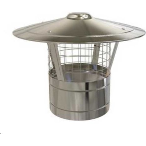 Caperuza Simple 80 Inox-Inox Convesa