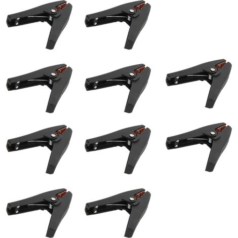 J.60058 Pince de test électrique isolée pour charge de batterie, adaptée aux applications automobiles, marines et électroniques, 1000 V/30 A, noire (1/5)