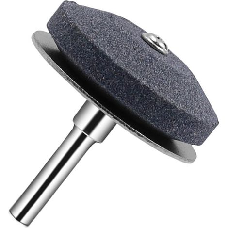 Affûteuse de lames de tondeuse à gazon universelle, meule à aiguiser pour perceuse électrique et perceuse manuelle, tige de 6,35 mm (1/4 pouce) (1/5)