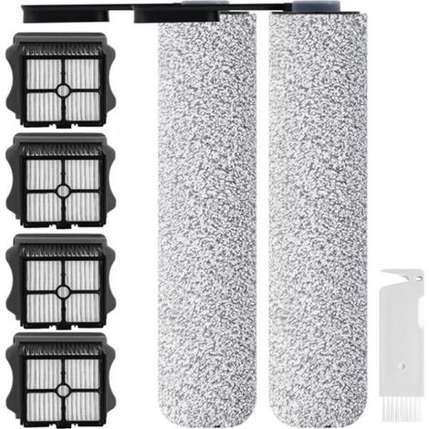 Remplacement de Brosse à Rouleaux et Filtres pour Tineco Floor ONE S5/Floor One S5 Pro Aspirateur Sec et Humide Sans Fil (1/4)
