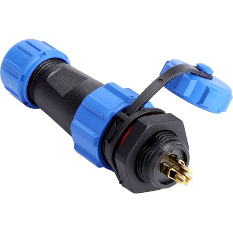 Connecteur de prise en plastique étanche IP67 SP13 3 broches (3 broches) (1/5)