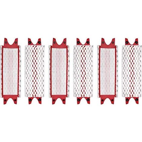 Ahlsen Packung mit 6 Mikrofaser-Ersatzwischpads für Vileda Ultramax Mop (1/5)