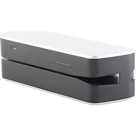 Lot 3 Lecteur de Carte Magnétique USB Mini Stripe pour Cartes ID, Crédit, Débit avec Batterie Intégrée (1/5)