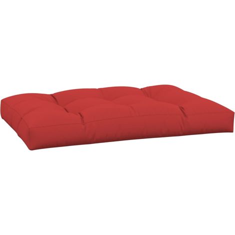 Maison Exclusive - Cojín para sofá de palets de tela rojo 120x80x