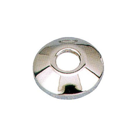 Comap – Rosace sanitaire grand luxe – Finition chrome – Dimensions 20x27 cm – Élégance pour salle de bain et toilettes