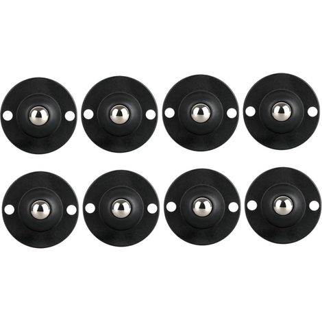 pivotantes adhésives pour meubles mini roulettes de 8 pièces