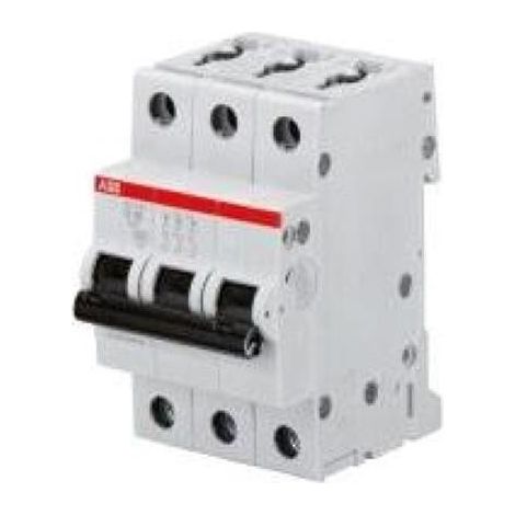 Interruttore miniatura ABB sz203-c63 63A 6kA 3 poli