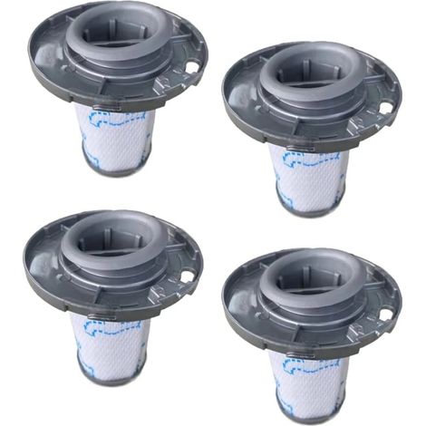 Lot de 4 cartouches filtrantes de rechange lavables pour aspirateur sans fil X-Force Flex 8.60 (1/5)
