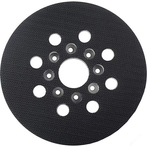 125 mm Plateau de ponçage Compatible avec Bosch GEX 1251 AE, PEX 220 A, PEX 220 AE, Skil 7402/7490 (1/5)