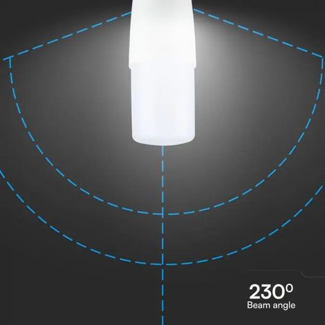 V-TAC E14 7,5 W Samsung Chip LED-Lampe T37 Warmweiß