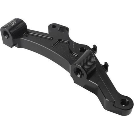 1 jeu. Couleur : Noir. Matériau : Métal. Adaptateur de disque de frein flottant pour moto. Code de biellette avant. (1/5)