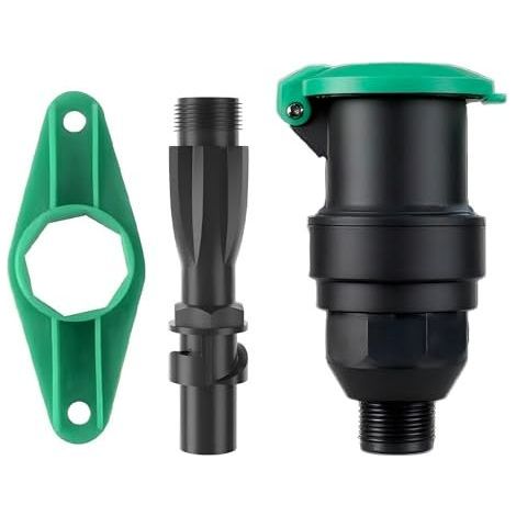 Kit de vanne à connexion rapide pour l'aménagement paysager, l'irrigation de pelouse et les raccordements rapides. (1/5)
