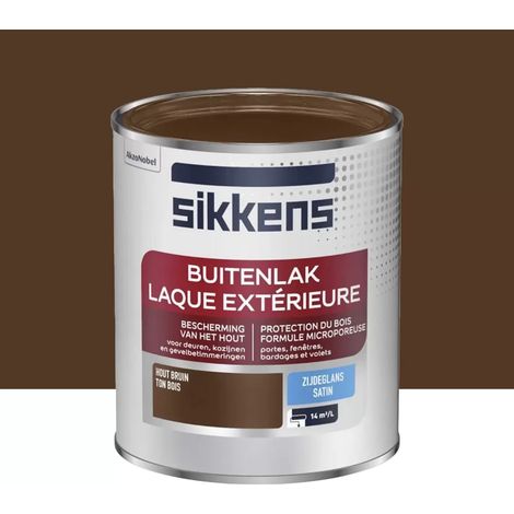 Laque Extérieure SIKKENS Satin Ton bois 0,75 L (1/3)