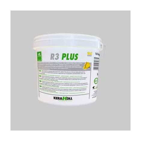Colla per tappeti pvc/gomma r3 plus kerakoll 5 kg conf. da 5 kg