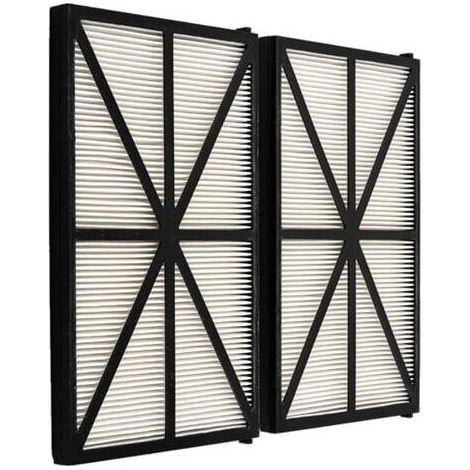 Lot de Filtres pour Robot Tiger Shark - RCX70101PAK2 - Noir-2 Panneaux -Largeight