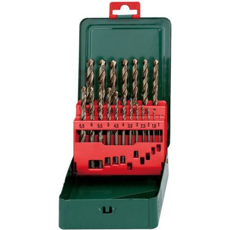 Brocas met谩licas HSS-CO 1-10MM 19 piezas - ME 627157000