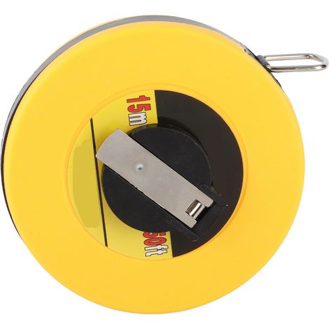Mètre ruban en fibre de verre de 15 m pour mesures sur site, outil de mesure souple pour levés topographiques de bâtiments (1/5)