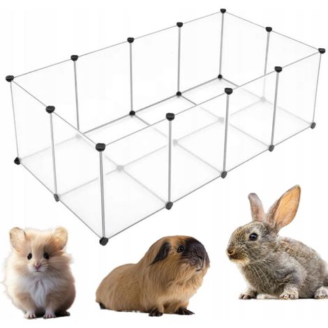 Recinto per piccoli animali come conigli, roditori e criceti. 125 cm (1/5)