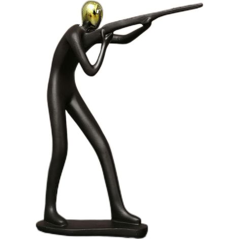 Sculpture unique d'un athlète pour la décoration intérieure ornement maison (1/5)