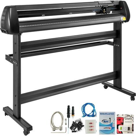 135 cm Vinylschneider mit Bodenständer, Vinylplotter, Aufkleberschneidemaschine (1/5)