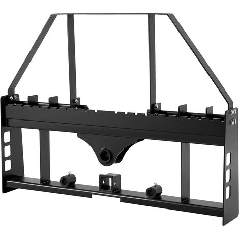 VEVOR Telaio per Forca per Pallet da 1150 mm per Minipale, Capacita 1814 kg, con Ricevitore di Attacco da 50,8 mm, Manicotti per Lancia, Compatibile con Trattori a Montaggio Rapido, Solo Telaio