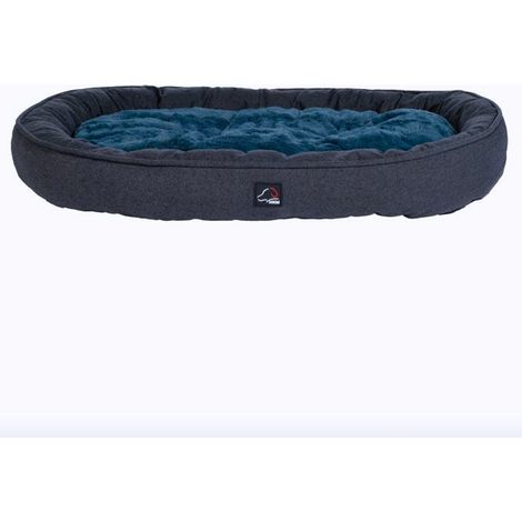 Cuccia per cani taglia S con cuscino interno estraibile modello Anam Cara: S, blu scuro/petrolio 6976
