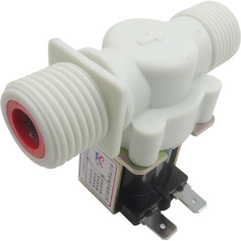 12V G1/2 Magnetventil, normalerweise geschlossen, Einlassventil für Luft/Wasser - 1 Stück (1/5)
