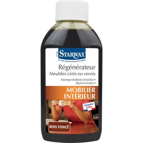 Regenerador de Muebles Barnizados y Lacados Frasco 200 ml Madera Oscura