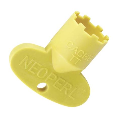 CHIAVE AERATORE CACHE HONEYCOMB TT NEOPERL - PLASTICA GIALLA M16.5X1- 10 pezzi
