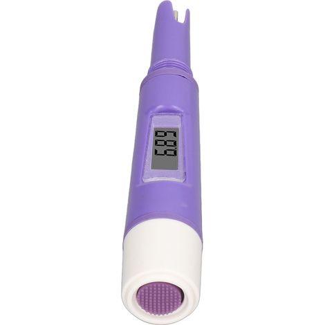 2-in-1 Wassertester: Misst Salzgehalt und Temperatur, HD-LCD-Bildschirm, digitaler ABS-Teststift für Schwimmbäder (1/5)