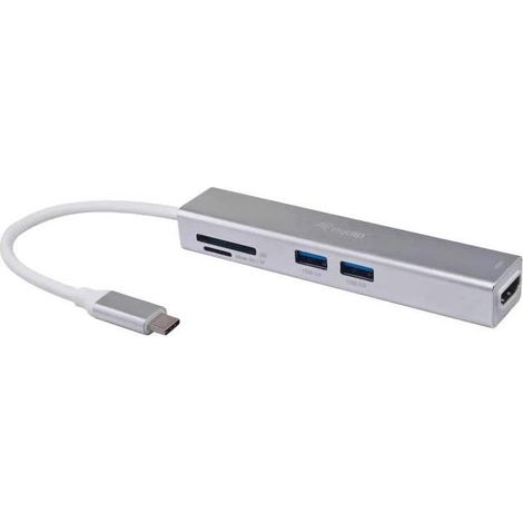 equip 133480 Docking Station Argento USB 3.2 (1/4)