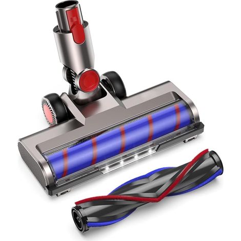 Brosse LED Compatible Dyson V15 V11 V10 V8 V7 avec 2 Rouleaux (1/5)