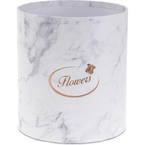 Fioriera a rosetta bianca