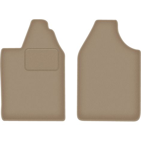 Velours-Fußmatten für: Kleinstwagen Aixam City (2015-) beige (1/5)