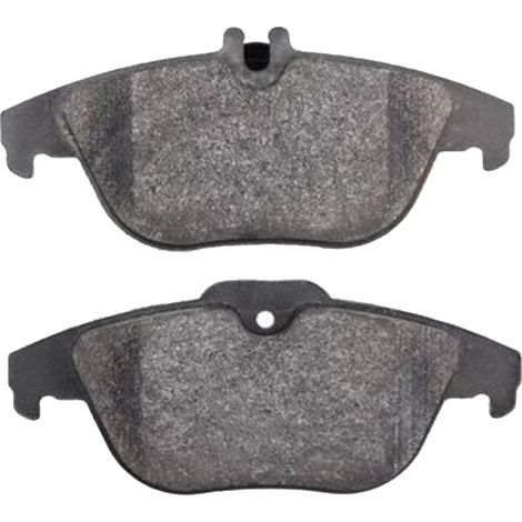 KIT PASTIGLIE FRENO POSTERIORI compatibile con MERCEDES-BENZ CLASSE GLK (X204) / PASTIGLIE FRENANTI AUTO OEM P 50 104 / A 00 377, / SOSTITUZIONE DIRETTA / BASSA POLVERE / SILENZIOSO (1/4)