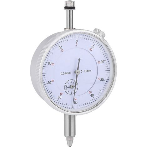 Messuhr 0–10 mm, Genauigkeit 0,01 mm, Hochpräzisionsinstrument (1/5)
