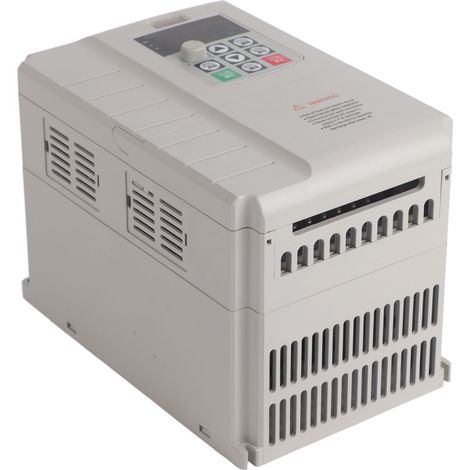 Eosnow – Convertisseur de fréquence triphasé 4KW – Tension d'entrée 220V – Tension de sortie 0-380V – Contrôle PID pour vitesse programmable