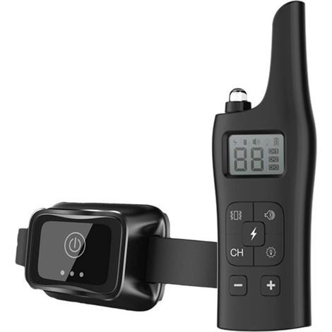 RGHS 800M Remote Control Dog Training Collar, Rechargeable Waterproof IP67 Dog Bark Collar with Vibration and Sound, for Small/Medium/Large Dogs (1/5)