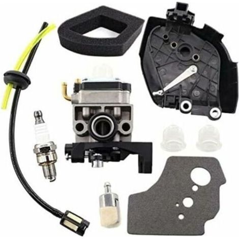 Carburateur avec filtre à air, couvercle de filtre à air et boîtier de tuyau à essence pour moteur Honda GX35 GX35NT HHT35S 1.3 CV, pour débroussailleuse et mini moteur à essence. (1/5)