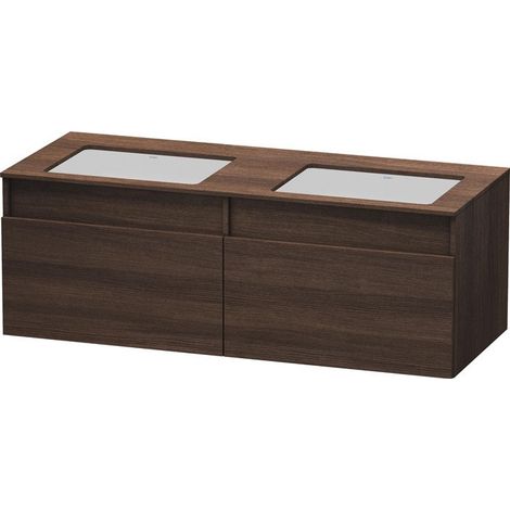Meuble sous-vasque DURASTYLE 550x1400x500mm bds châtaignier