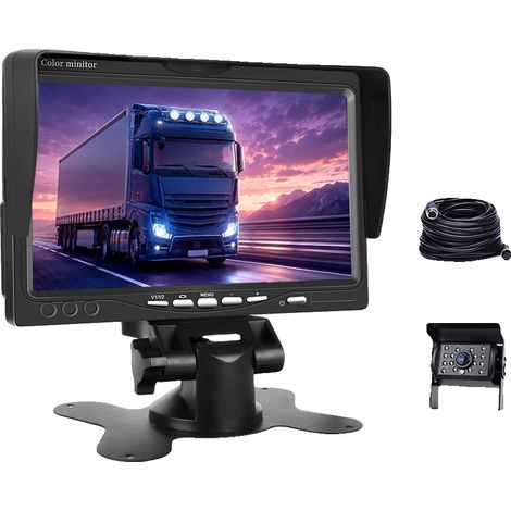 Monitor per auto, visione notturna, design impermeabile, monitor per auto (1/2)