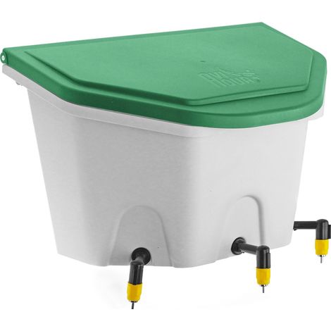 Abreuvoir suspendu plastique 8 litres AviAqua 3 pipettes volailles