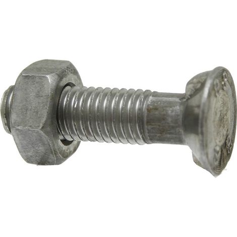 Boulon de charrue M12x1,75 longueur 40 mm 10,9 DIN 11014 pour charrue 12401410/25 x25 pièces. (1/2)