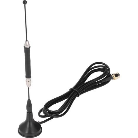 Antenne magnétique 4G omnidirectionnelle, gain élevé 10DBI, antenne extérieure à ventouse pour module 4G, connecteur SMA broche interne, bande complète XP-4G-008, idéale pour usage extérieur. (1/5)
