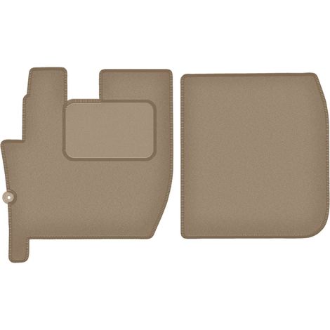 Tappetini per auto in velluto per: Ford F-MAX (2018-) beige (1/5)