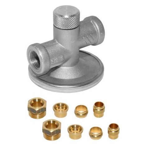 Watts Antiheberventil AHV10/18KV 2x 1/4" Innengewinde für Höhe H = 1,8 m