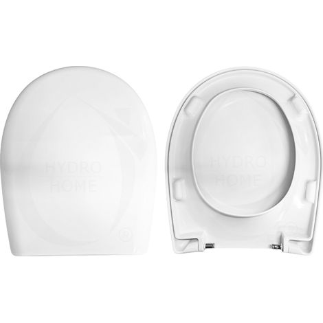 Copriwater Duraplus Duravit termoindurente Soft Close avvolgente bianco (1/4)