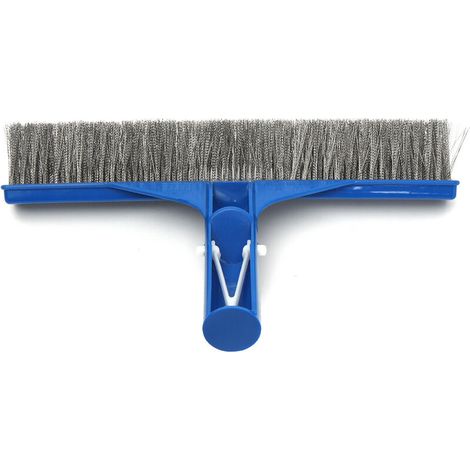 Brosse de piscine en acier inoxydable pour les parois, le fond, les marches et les carreaux, pour une utilisation manuelle dans les spas, les bassins, les fontaines et les baignoires.-AquaForge (1/3)